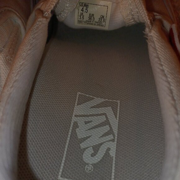 Vans Men's 4.5/Women's 6 Slip-On Pro White Canvas - Picture 8 of 12